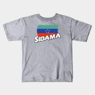 Sidama Region flag Kids T-Shirt